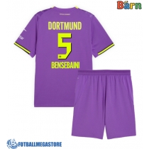 Fotballdrakt Barn Borussia Dortmund Ramy Bensebaini #5 Tredjedraktsett 2026-27 Kortermet (+ Korte bukser)